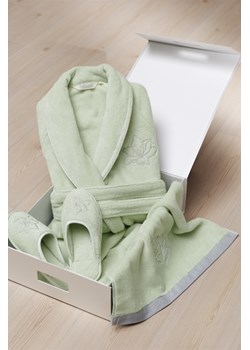 Krótki damski szlafrok LILIUM Soft Cotton SoftCotton.pl - kod rabatowy