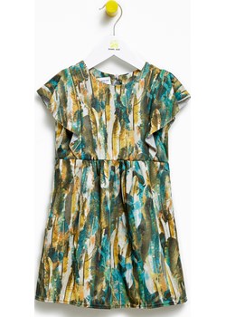 Sukienka dla dziewczynki Green Leaf Butterfly Dress Banana Kids okazja - kod rabatowy