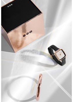 Gift Box Zegarek Komono Kate Black Rose + Bransoletka Komono komono.pl - kod rabatowy