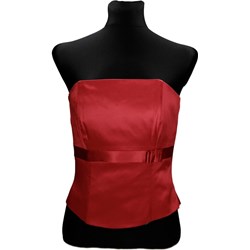 Bluzka damska Fokus czerwona  - zdjęcie produktu