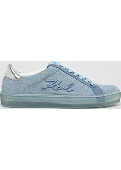 Karl Lagerfeld - Buty Signia Denim Lace Karl Lagerfeld wyprzedaż ANSWEAR.com - kod rabatowy