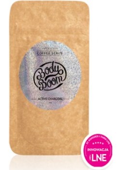 Peeling Kawowy Magiczny Węgiel Active Charcoal 30g Bodyboom - kod rabatowy