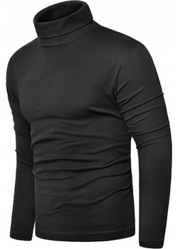 Bluza golf męski cmr6059 - antracytowy Risardi - kod rabatowy