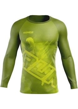 RASHGUARD RUN LONGSLEEVE Neonowa zieleń S Vision Wear Sport visionwearsport - kod rabatowy