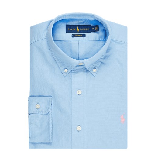 Koszula męska Polo Ralph Lauren z długim rękawem elegancka w KOSZULA JEANSOWA LAURA modna i stylowa odzież w
