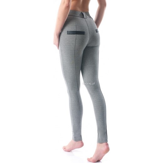 W Brazowy Domodi Damskie Legginsy Moraj qHUZS