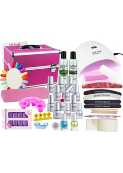 Zestaw hybrydowy Super Premium lampa LED Eclipse 48W Em Nail Professional em-nail.pl - kod rabatowy