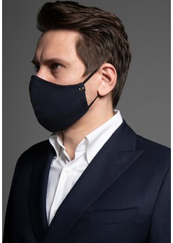 Maska Heritage z bambusowym wnętrzem 1572 Granatowy bawełna M- damski Maskka MASKKA - kod rabatowy
