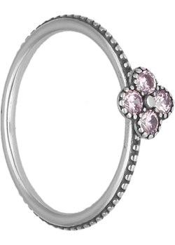 srebrny pierścionek z cyrkoniami kwiat Irbis.style irbis.style - kod rabatowy