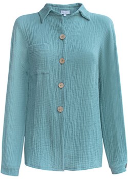 KOSZULA OVERSIZE SHIRT N°2 MUSLIN MINT S/M wyprzedaż NEATNESS - kod rabatowy