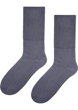 Skarpety bezuciskowe antybakteryjne ciemny szary Regina Socks Estera Shop - kod rabatowy