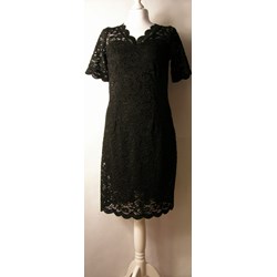 Sukienka Cader z dekoltem w serek z krótkim rękawem mini  - zdjęcie produktu