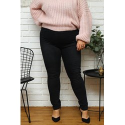 Jeansy damskie bez wzorów z elastanu  - zdjęcie produktu