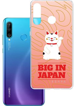 Etui amortyzujące uderzenia do Huawei P30 Lite, z unikatową grafiką 3D ferya BIG IN JAPAN Huawei 3mk - kod rabatowy