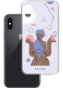 Etui amortyzujące uderzenia do iPhone XS Max, z unikatową grafiką 3D ferya WAGA Apple 3mk - kod rabatowy