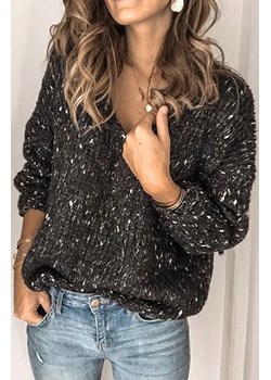 Sweter damski TERMIDA BLACK okazyjna cena Ivet Shop - kod rabatowy