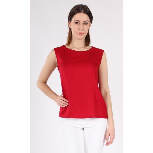 Wiskozowa bluzka w kolorze czerwonym Cotton Club 36 Cotton Club