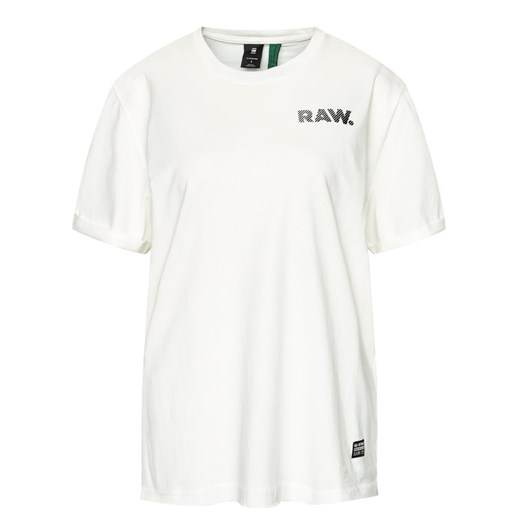 G-Star RAW T-Shirt Thistle Gr Lash D18532-336-111 Biały Loose Fit S MODIVO