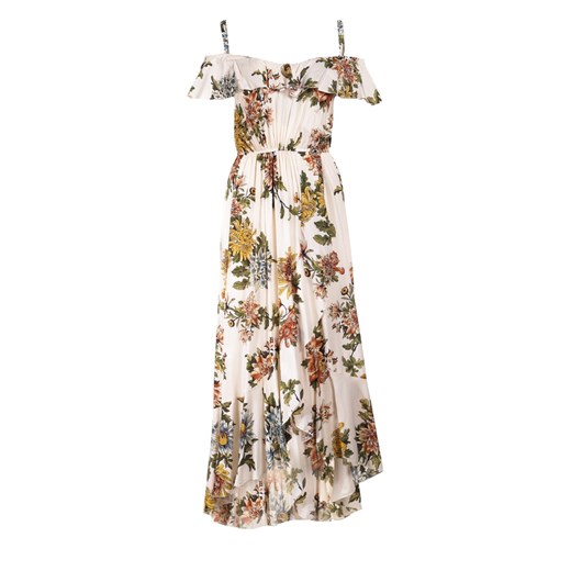 Kremowa Sukienka Phiamisia Renee L/XL okazyjna cena Renee odzież