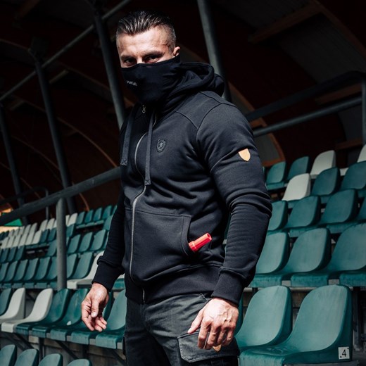 Bluza rozpinana z kapturem i kominiarką Tactical Pgwear L Pitbullcity