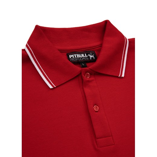 Koszulka Polo Regular Logo Stripes Pit Bull 3XL Pitbullcity