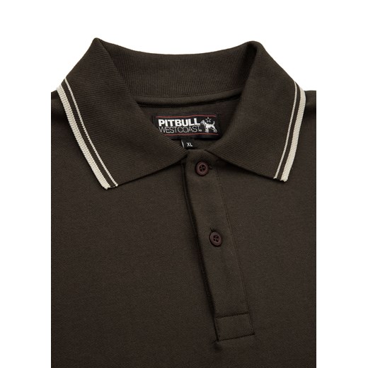 Koszulka Polo Slim Logo Stripes Pit Bull L Pitbullcity