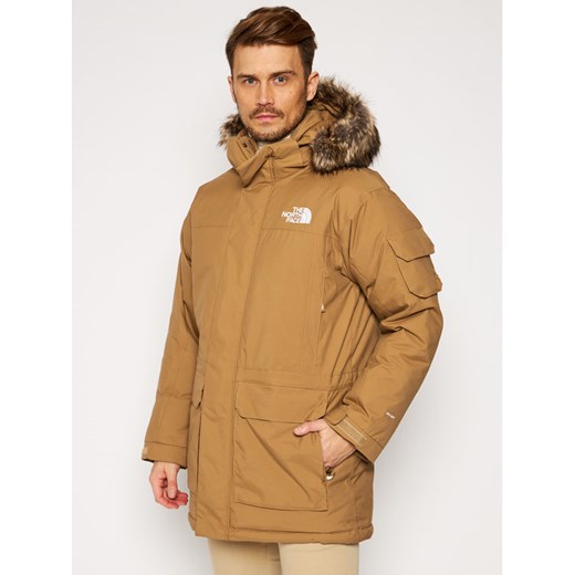 Parka The North Face w sportowym stylu 