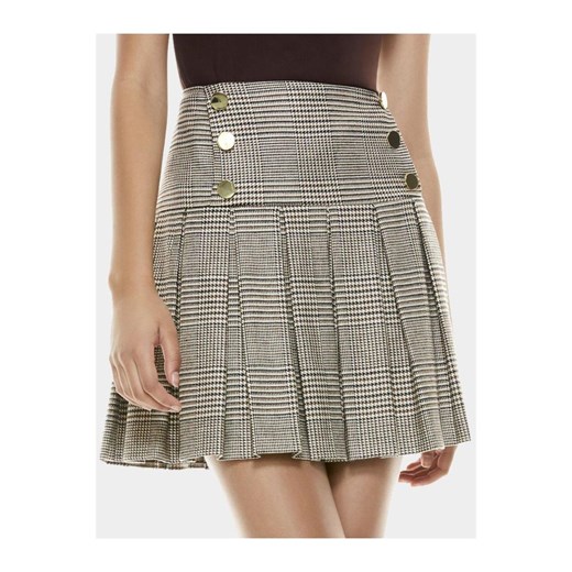 Emilie mini skirt with buttons Alice + Olivia 42 IT showroom.pl