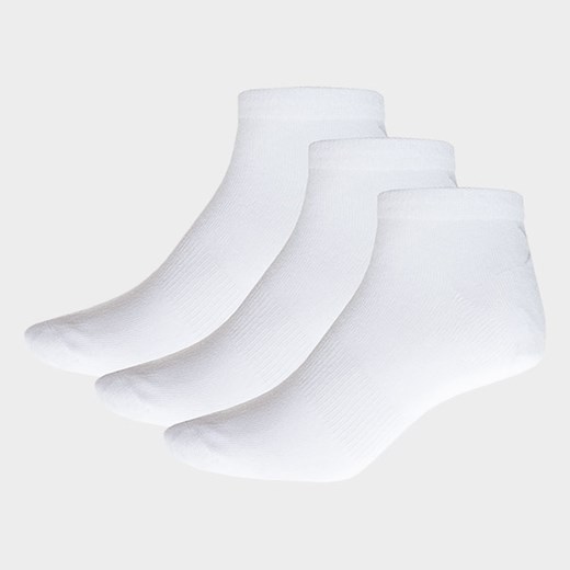 Skarpetki damskie (3 pary) SOD600 - biały + biały + biały Outhorn 35-38 promocyjna cena OUTHORN