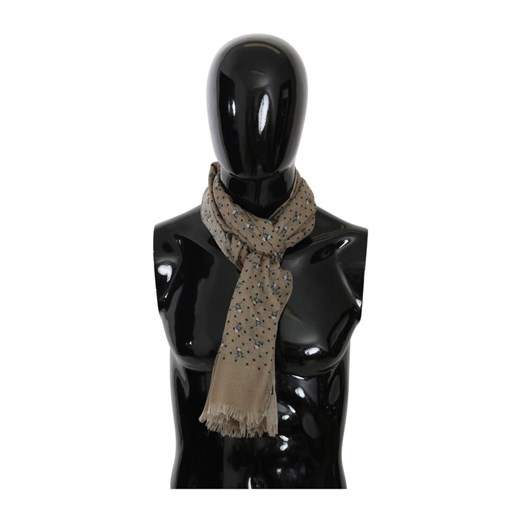 Skull Fringe Wrap Shawl Cashmere Scarf Dolce & Gabbana ONESIZE showroom.pl wyprzedaż