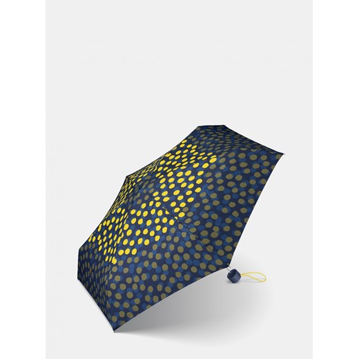 Yellow-blue women's polka dot folding umbrella Esprit Esprit One size Factcool