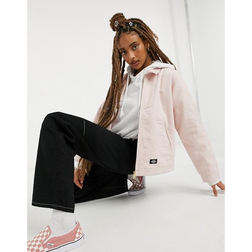 Dickies – Tangipahoa – Jasnoróżowa kurtka-Różowy Dickies L Asos Poland