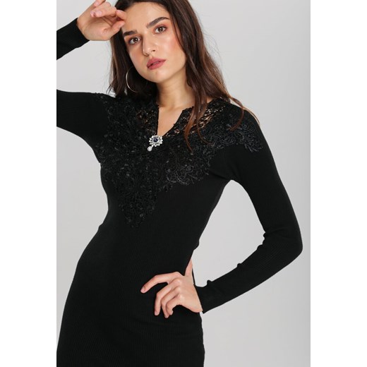 Czarna Sukienka Luddenham Renee M/L wyprzedaż Renee odzież