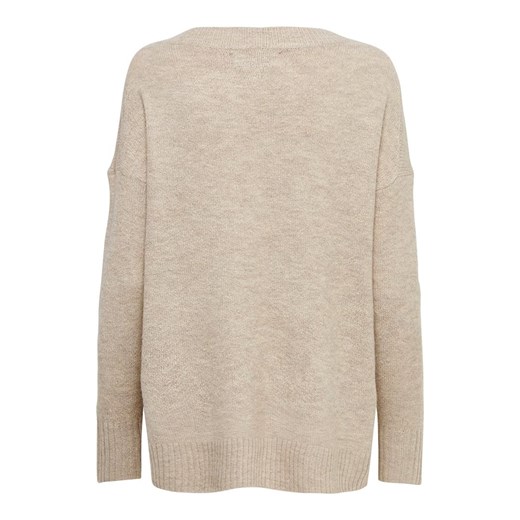 Sweter "Nanjing" w kolorze beżowym L Limango Polska