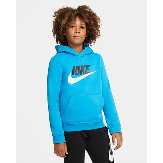 Bluza chłopięca Nike niebieska 