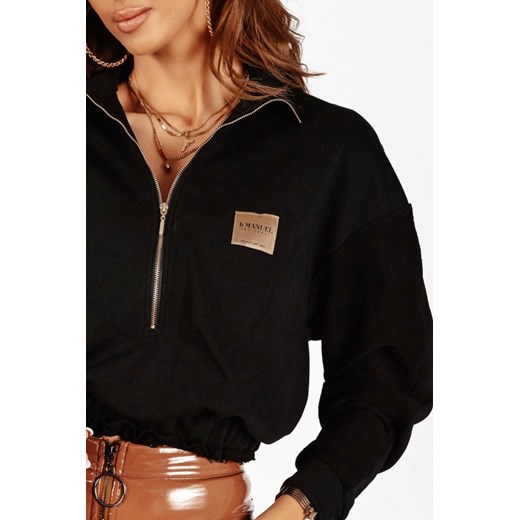 Bluza damska Shopaholics Dream krótka jesienna bawełniana w stylu młodzieżowym 