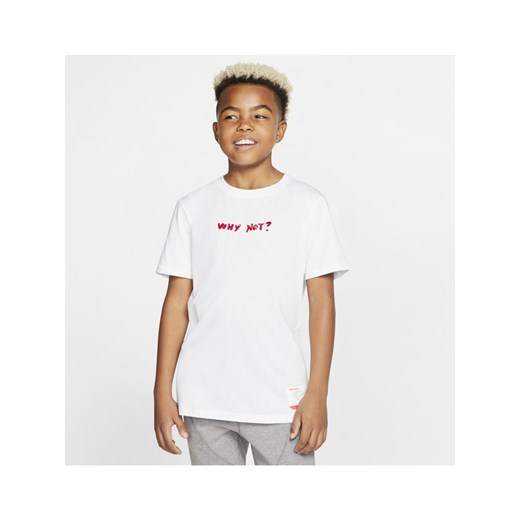 T-shirt chłopięce biały Nike 