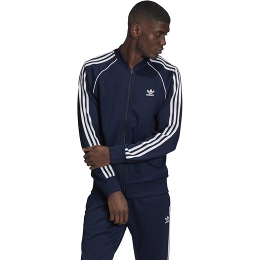 Bluza męska Adidas w sportowym stylu w paski 