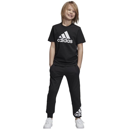 T-shirt chłopięce Adidas czarny 