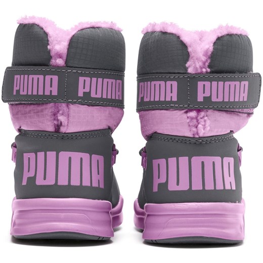 Buty zimowe dziecięce Puma na rzepy 