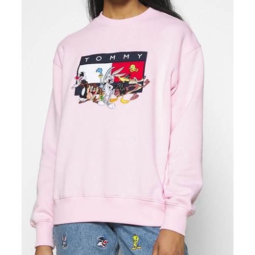 BLUZA DAMSKA TOMMY JEANS X LOONEY TUNES PINK Tommy Hilfiger XL wyprzedaż zantalo.pl