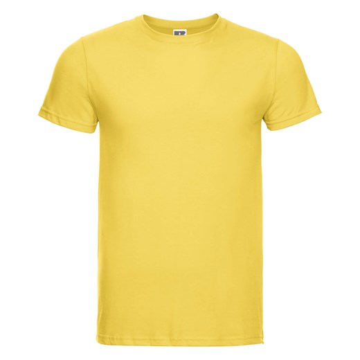 Koszulka męska Slim Fit Russell - Żółty K2 Russell Fruties.pl