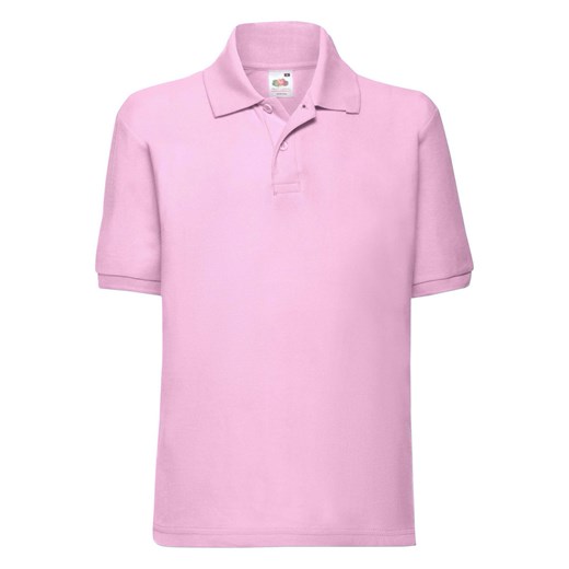 T-shirt chłopięce różowy Fruit Of The Loom bawełniany 