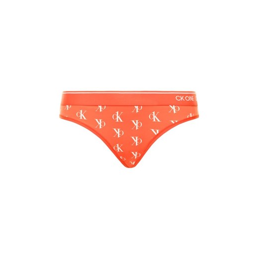 CALVIN KLEIN UNDERWEAR STRINGI THONG Pomarańczowy XL Calvin Klein Underwear XL okazja Mont Brand