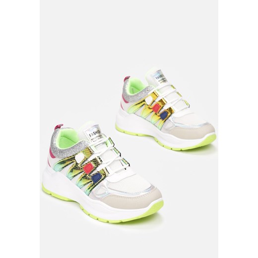 Biało-Zielone Sneakersy Evenflare Multu 39 Multu.pl okazja