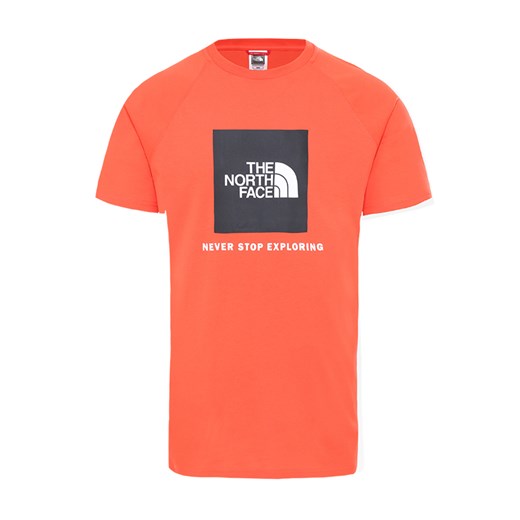 T-shirt męski The North Face w sportowym stylu z krótkim rękawem 