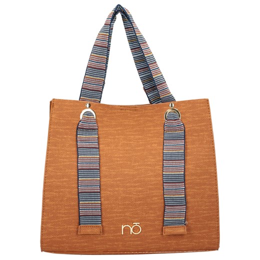 Shopper bag Nobo bez dodatków na ramię 