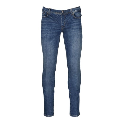 Brian Dales jeansy męskie na wiosnę bez wzorów 