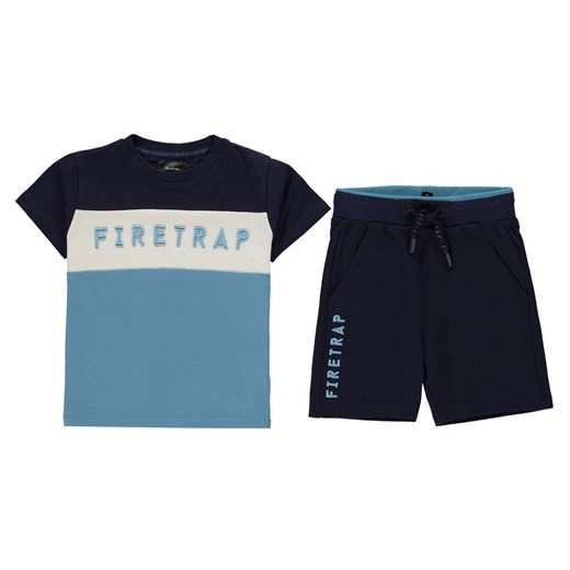 Firetrap Short Sleeve T-Shirt Set Infant Boys Firetrap 6-7 Y Factcool