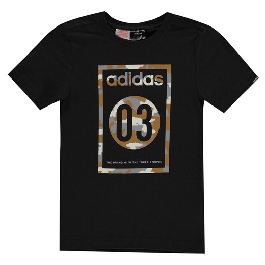 Koszulka chłopięca Adidas 03 Camo QT XL Factcool